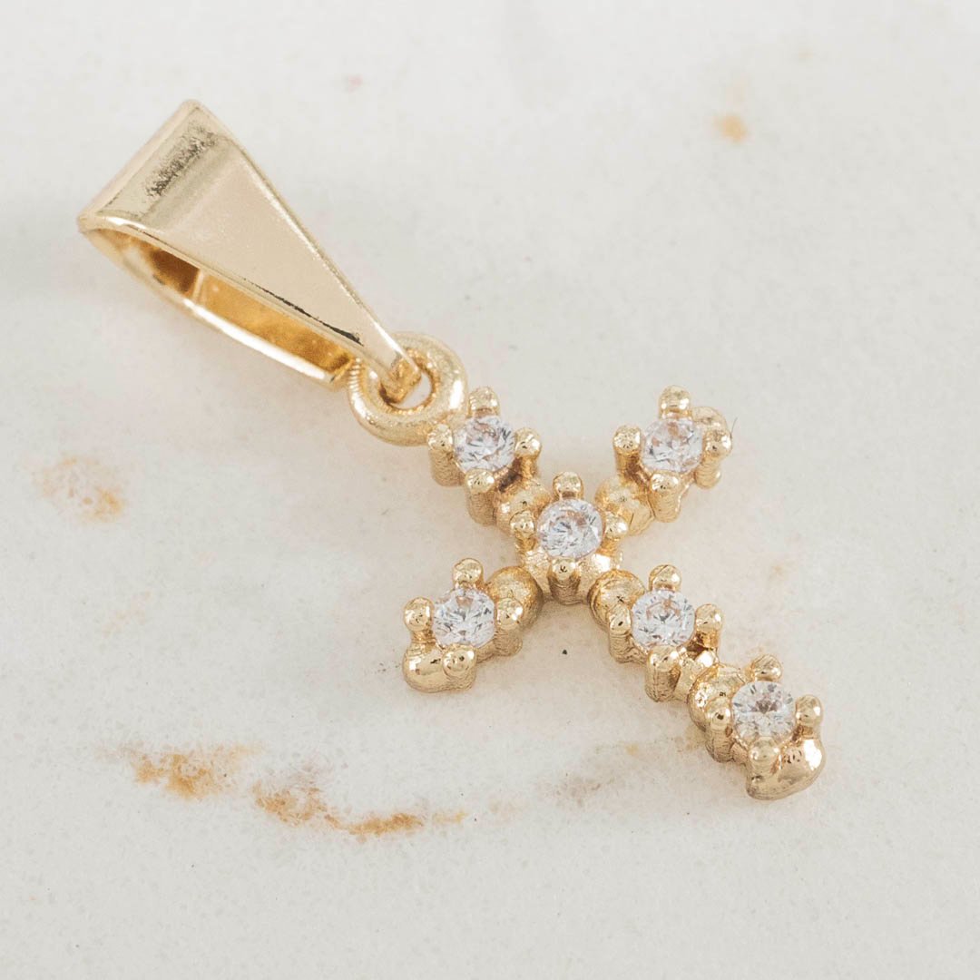 DIJE CRUZ 6 CIRCONES