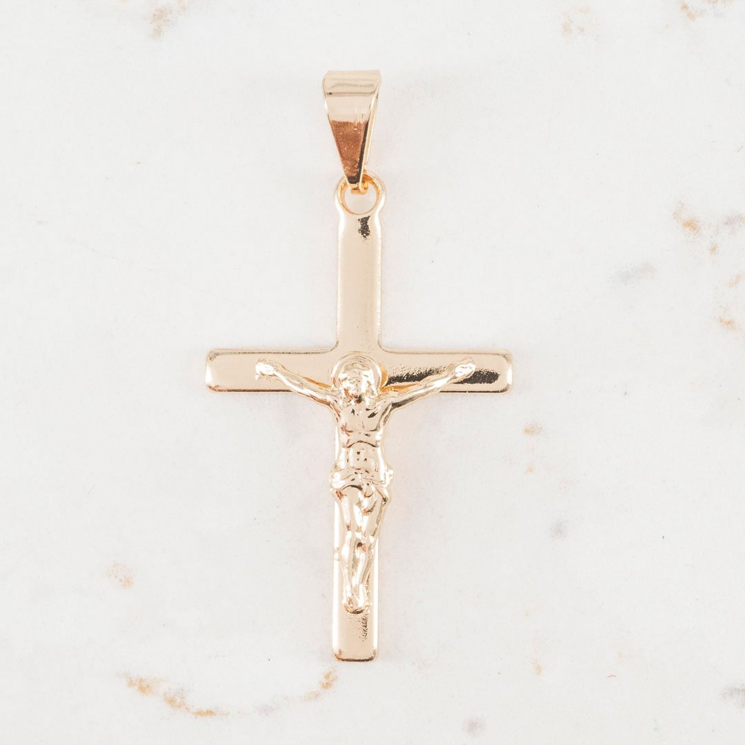 DIJE CRUCIFIJO RELIEVE