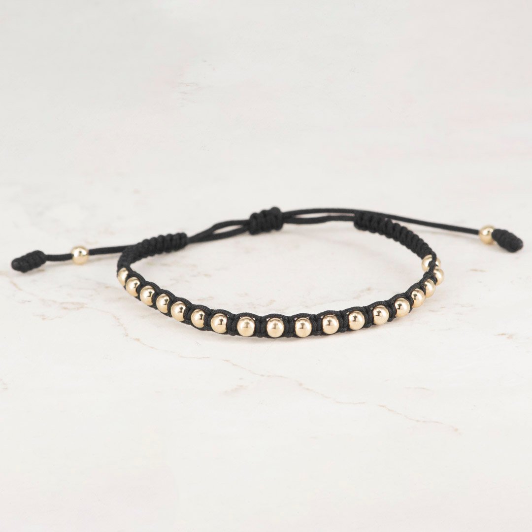 PULSERA TEJIDA 4MM 18B CUBIERTO