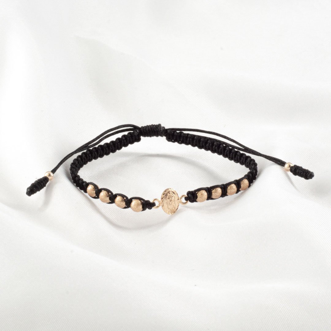 PULSERA GUADALUPE DIAMANTADO 4MM