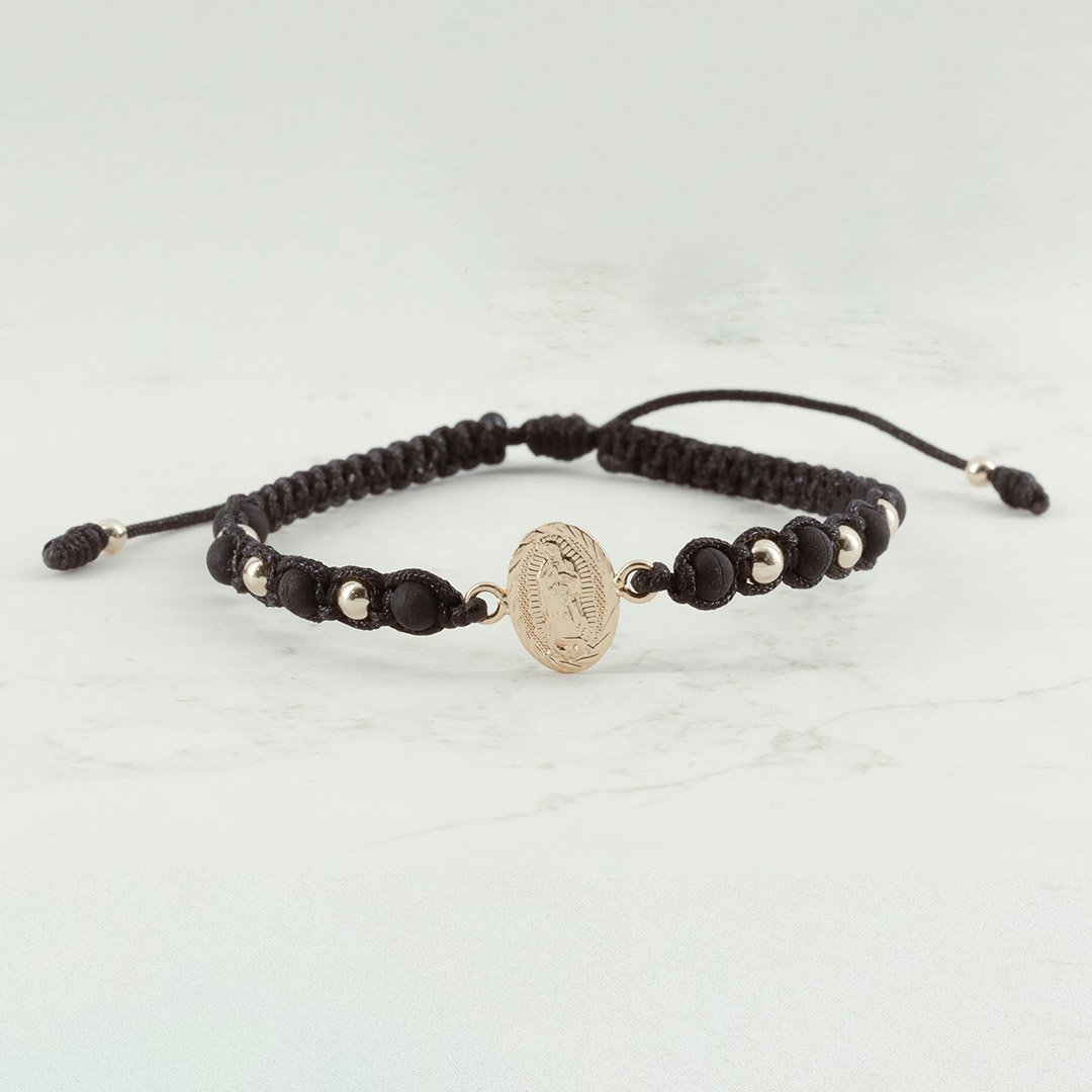 PULSERA GUADALUPE GRANDE 4MM