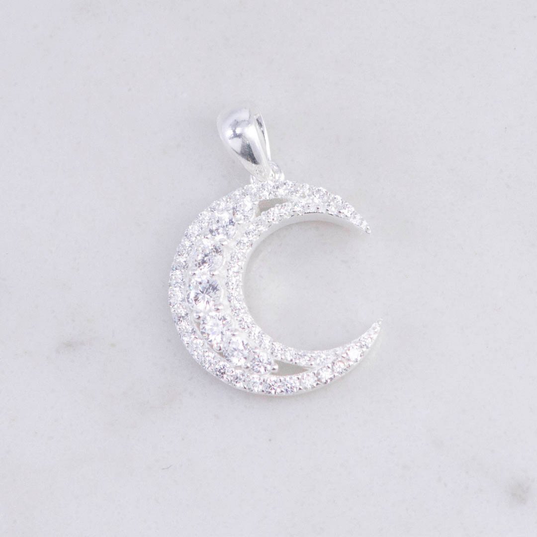 DIJE MEDIALUNA CIRCONES