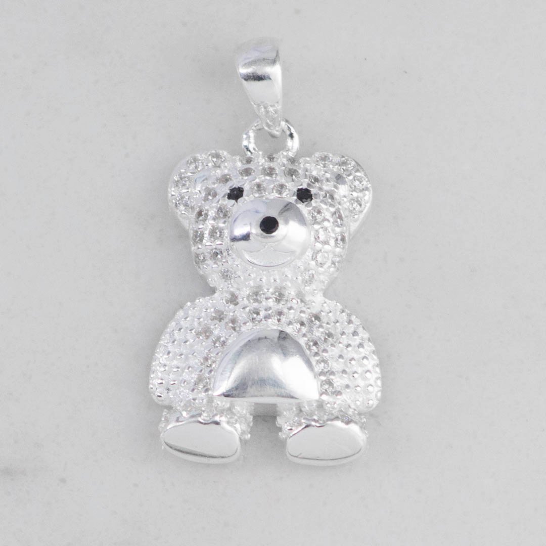 DIJE OSO RELIEVE CIRCONES