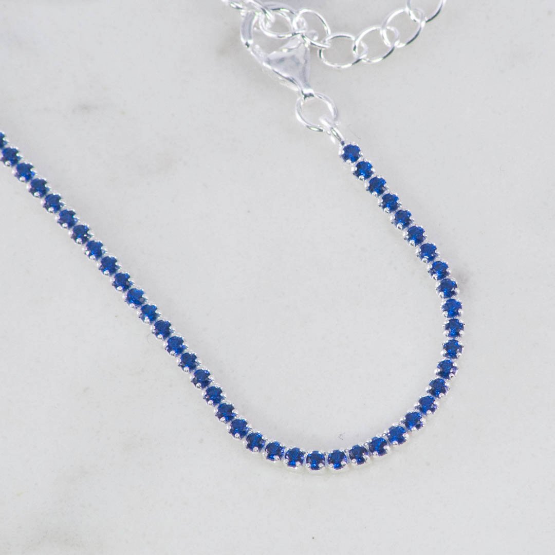 PULSERA TENNIS TOPACIO 2MM-17CM